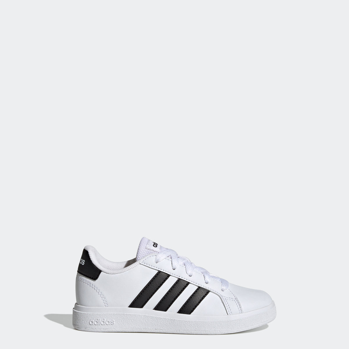 Kids' adidas Grand Court Lifestyle Tennis Lace-Up Shoes