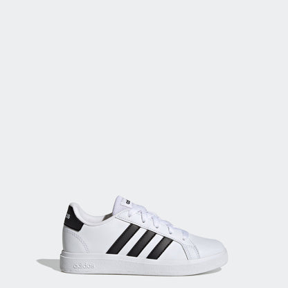Kids' adidas Grand Court Lifestyle Tennis Lace-Up Shoes